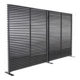 Damani Black Screen by Moe's Home at Eve Furniture