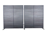 Damani Black Screen by Moe's Home at Eve Furniture