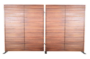 Damani Screen Brown by Moe's Home at Eve Furniture
