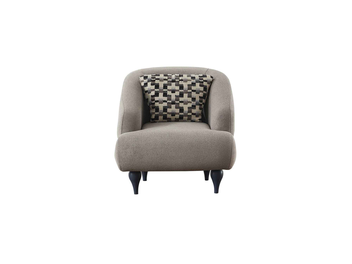 Damla Chair Cream by Furnia at Eve Furniture