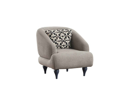 Damla Chair Cream by Furnia at Eve Furniture