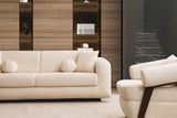 Damla Cream Living Room Set