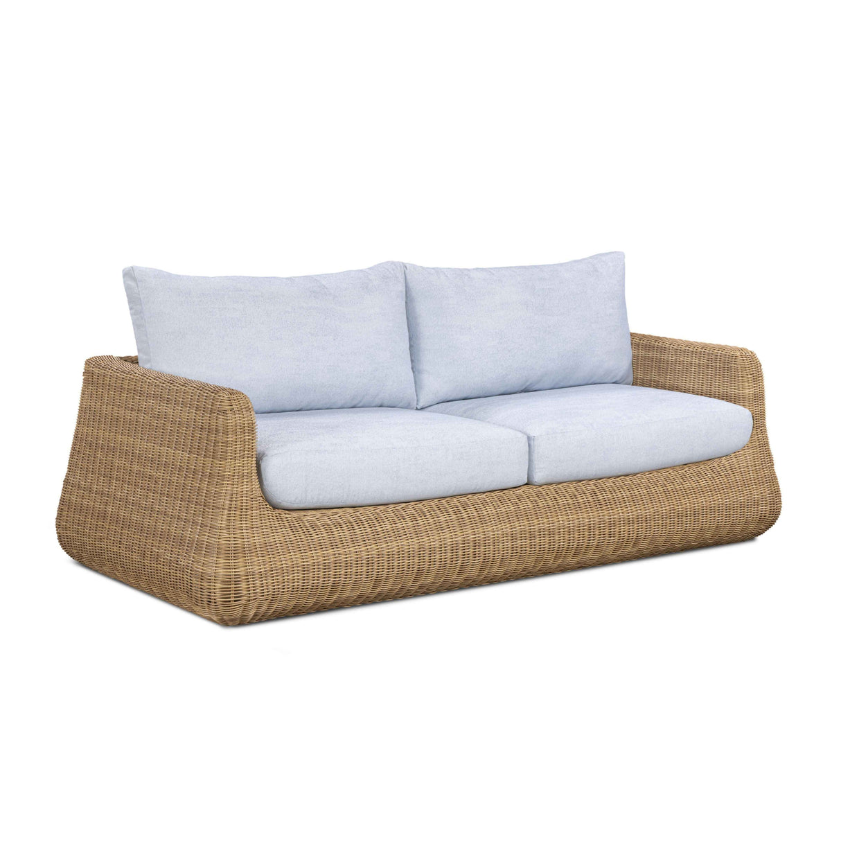 Dana 85" Light Blue Outdoor Sofa by TOV Furniture at Eve Furniture