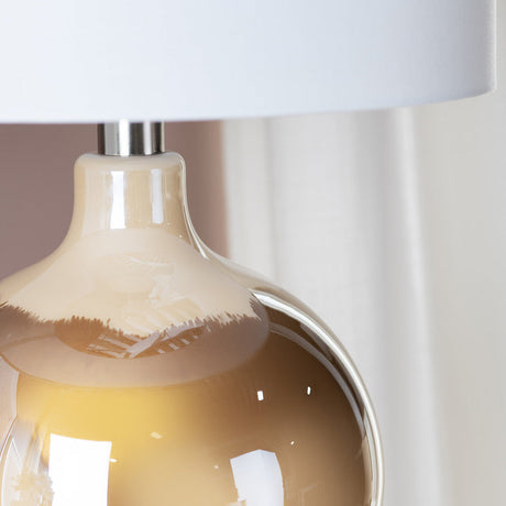 Dana Brown Table Lamp by Crestview at Eve Furniture
