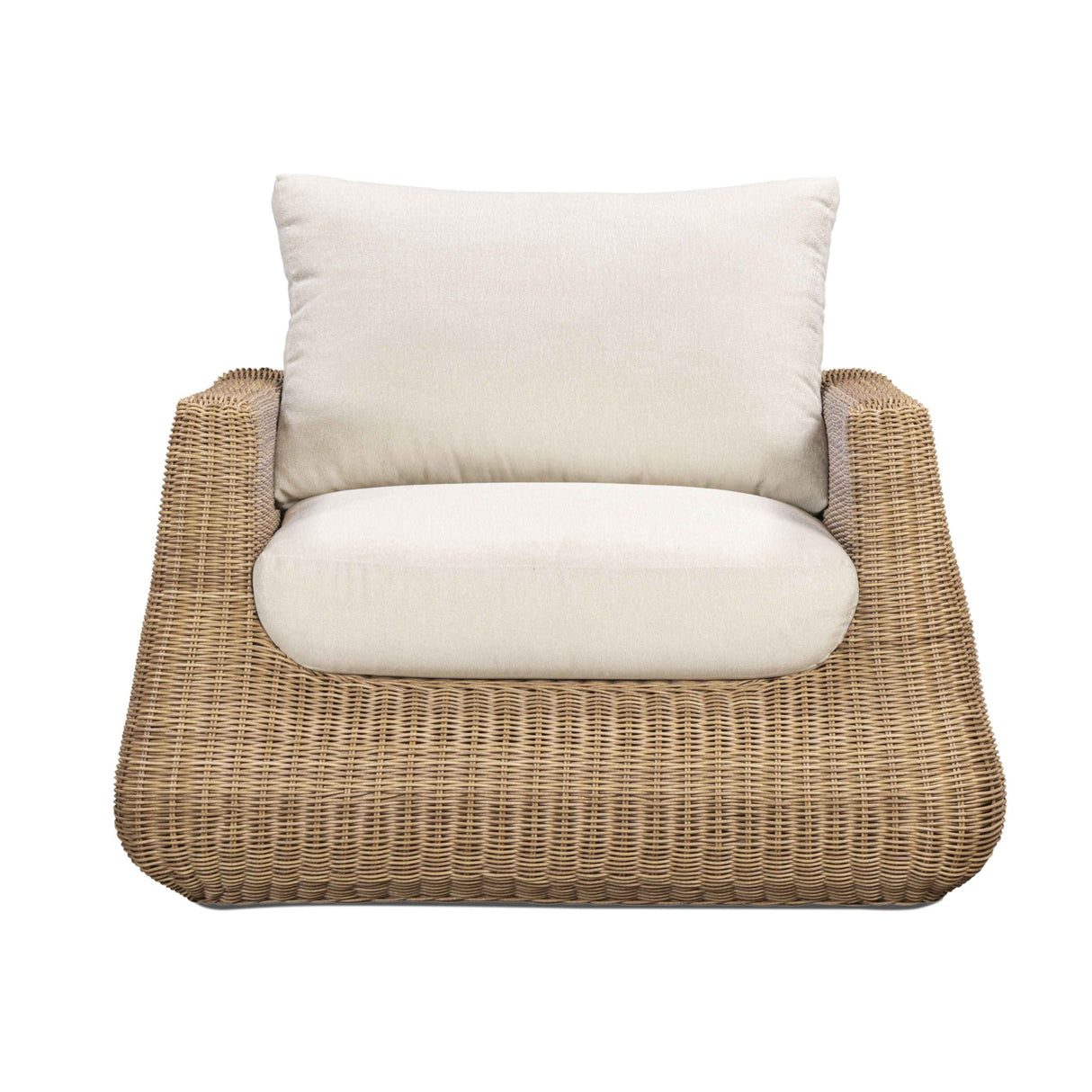 Dana Cream Outdoor Accent Chair by TOV Furniture at Eve Furniture