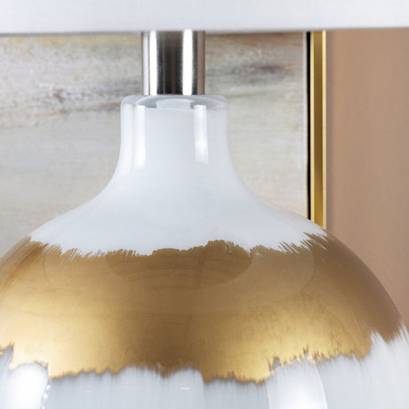 Dana Gold Table Lamp by Crestview at Eve Furniture