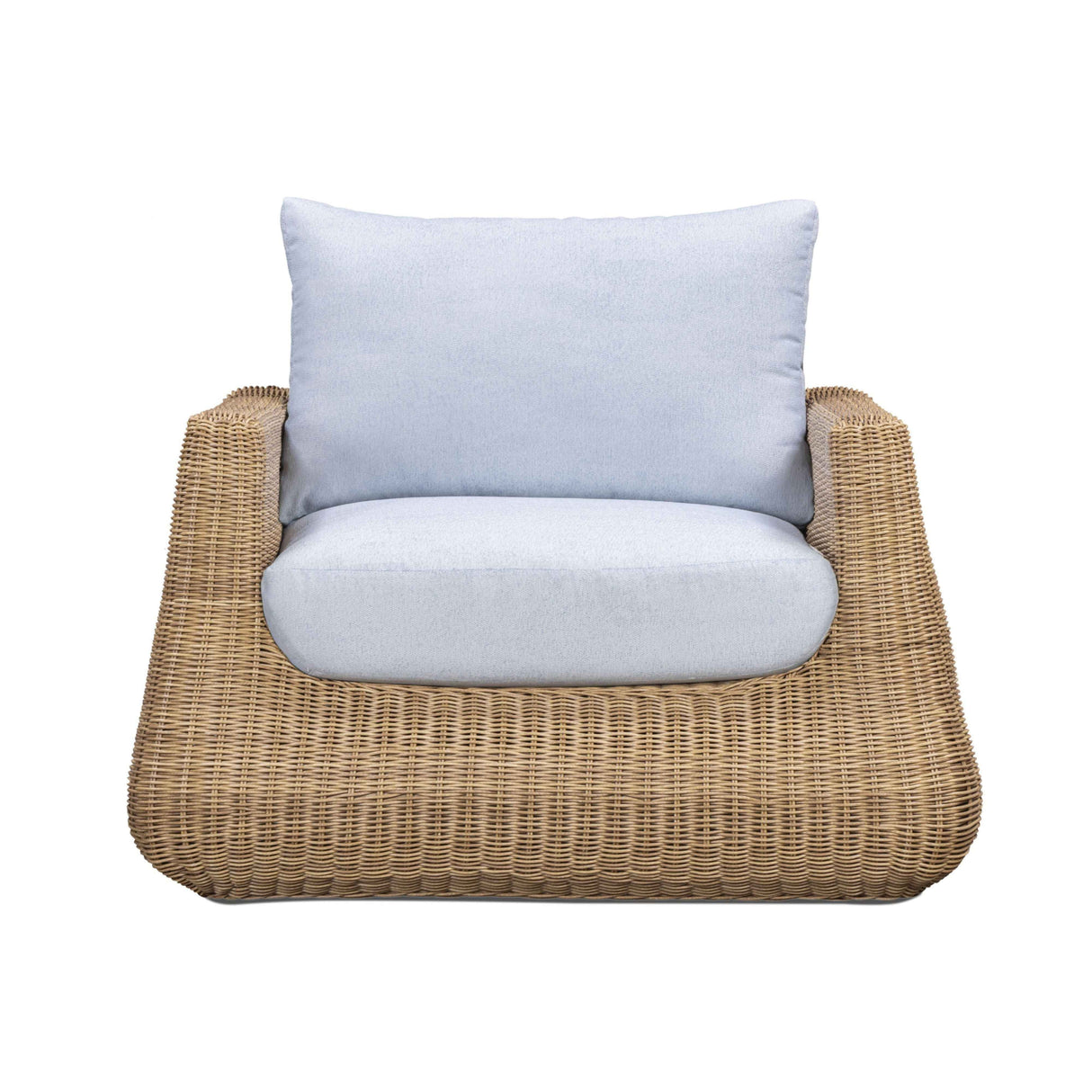 Dana Light Blue Outdoor Accent Chair by TOV Furniture at Eve Furniture