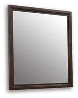 Danabrin Brown Bedroom Mirror (Mirror Only) by Ashley at Eve Furniture
