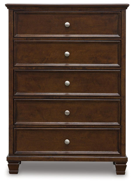 Danabrin Brown Chest of Drawers by Ashley at Eve Furniture