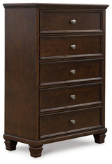Danabrin Brown Chest of Drawers by Ashley at Eve Furniture