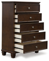 Danabrin Brown Chest of Drawers