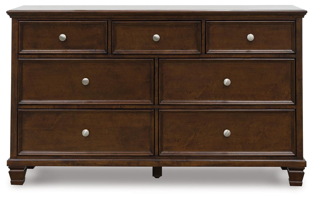 Danabrin Brown Dresser by Ashley at Eve Furniture