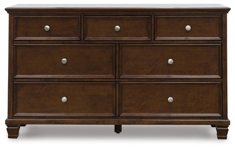 Danabrin Brown Dresser by Ashley at Eve Furniture