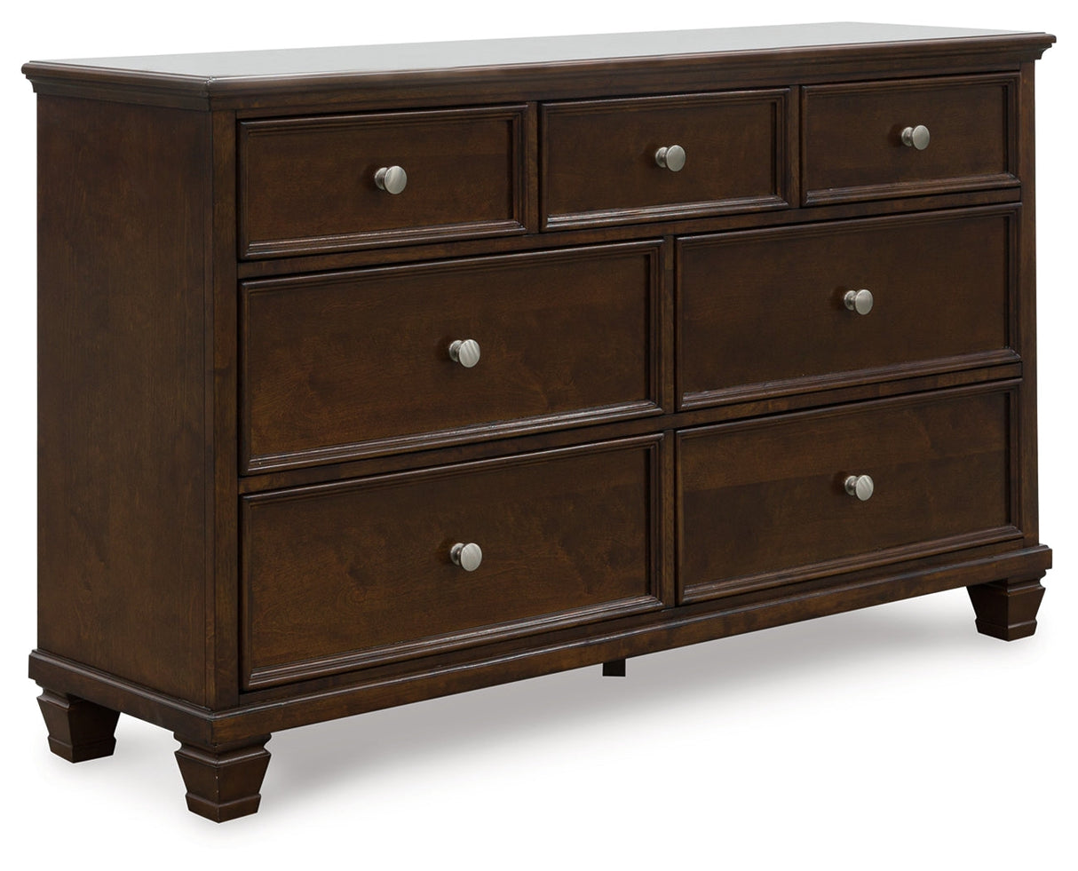 Danabrin Brown Dresser