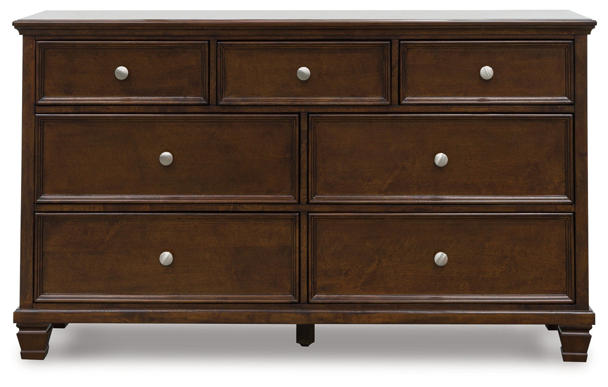 Danabrin Brown Dresser