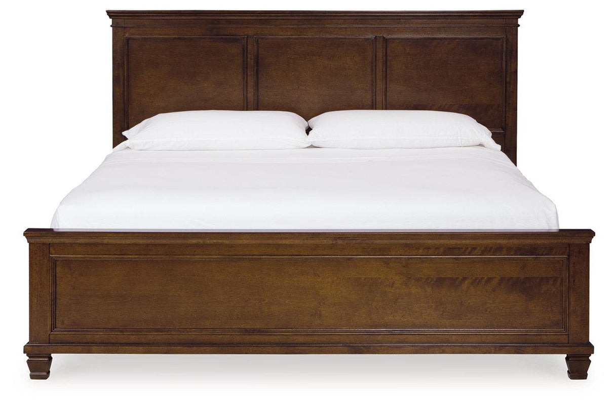 Danabrin Brown King Panel Bed by Ashley at Eve Furniture