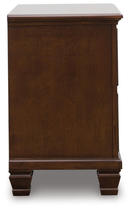 Danabrin Brown Nightstand by Ashley at Eve Furniture