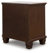Danabrin Brown Nightstand by Ashley at Eve Furniture