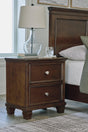 Danabrin Brown Nightstand by Ashley at Eve Furniture