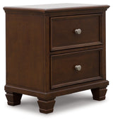 Danabrin Brown Nightstand