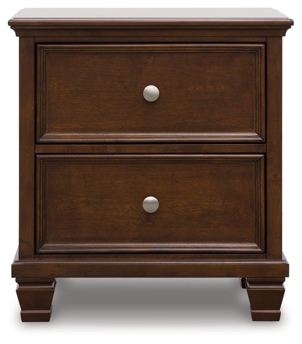 Danabrin Brown Nightstand