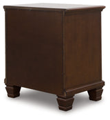 Danabrin Brown Nightstand