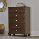 Danabrin Brown Panel Bedroom Set by Ashley at Eve Furniture