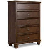 Danabrin Brown Panel Bedroom Set by Ashley at Eve Furniture