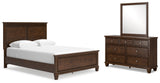 Danabrin Brown Panel Bedroom Set by Ashley at Eve Furniture