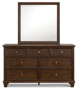 Danabrin Brown Panel Bedroom Set by Ashley at Eve Furniture