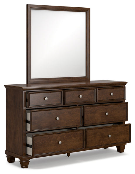 Danabrin Brown Panel Bedroom Set by Ashley at Eve Furniture