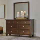 Danabrin Brown Panel Bedroom Set by Ashley at Eve Furniture