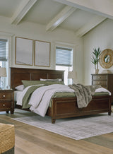 Danabrin Brown Panel Bedroom Set by Ashley at Eve Furniture