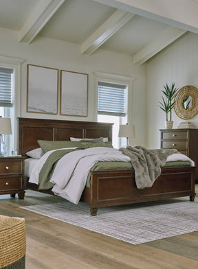 Danabrin Brown Panel Bedroom Set by Ashley at Eve Furniture