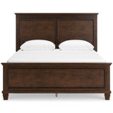 Danabrin Brown Queen Panel Bed by Ashley at Eve Furniture