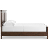 Danabrin Brown Queen Panel Bed by Ashley at Eve Furniture