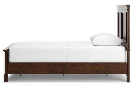 Danabrin Brown Twin Panel Bed by Ashley at Eve Furniture