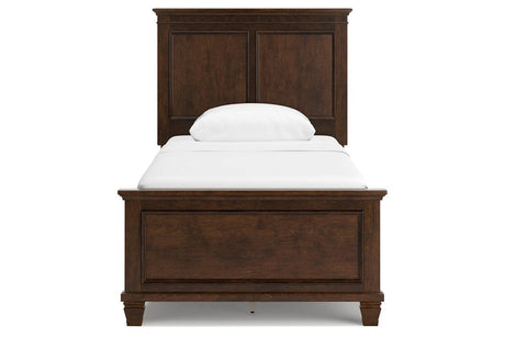 Danabrin Brown Twin Panel Bed by Ashley at Eve Furniture