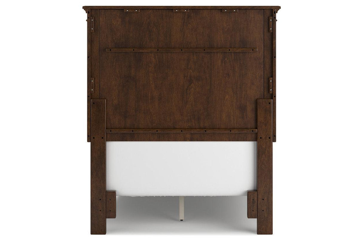 Danabrin Brown Twin Panel Bed by Ashley at Eve Furniture