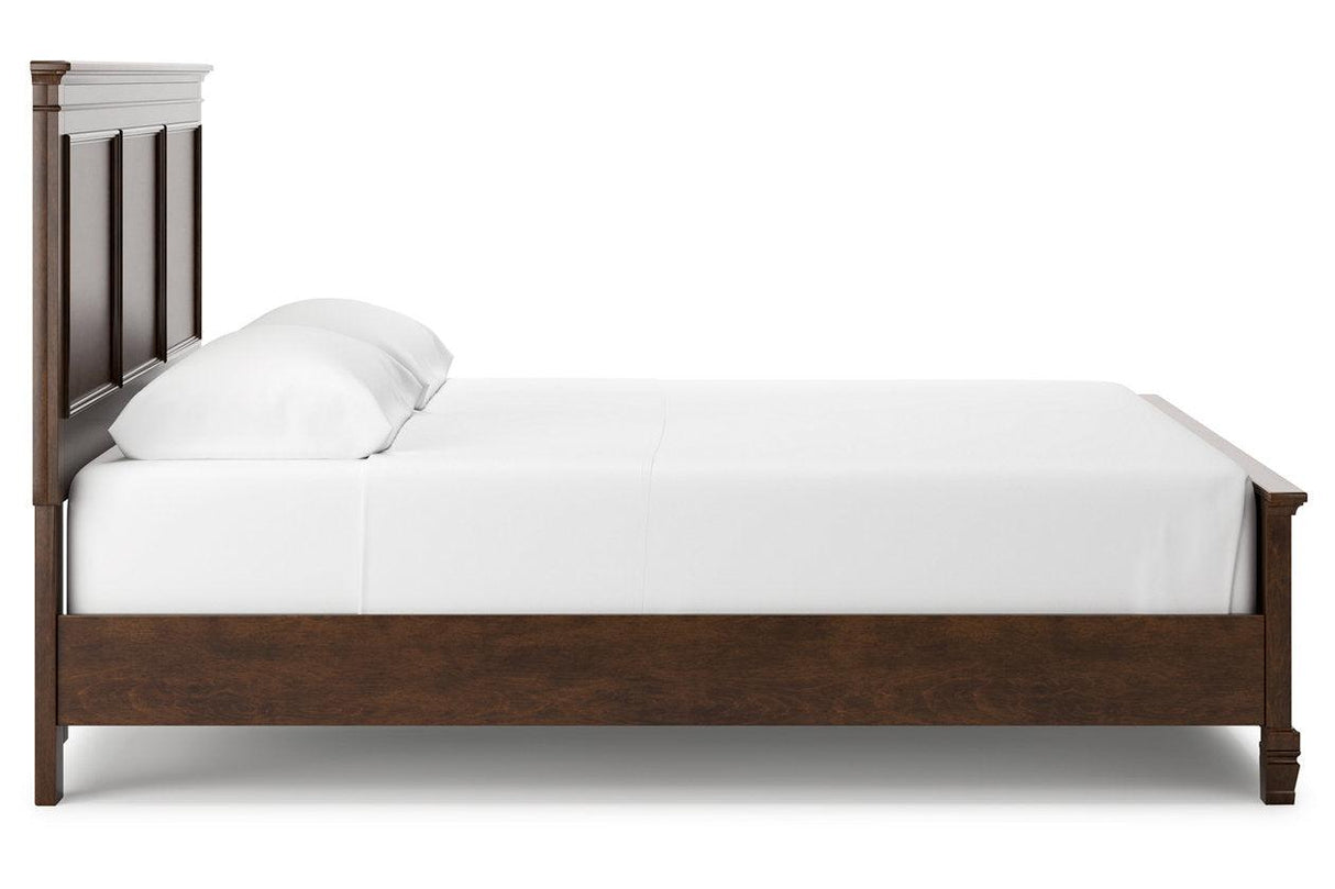 Danabrin Brown California King Panel Bed by Ashley at Eve Furniture