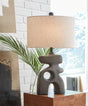 Danacy Distressed Black Table Lamp by Ashley at Eve Furniture