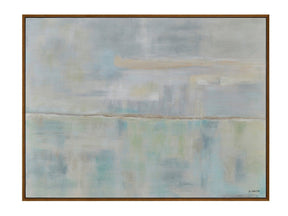 Dance At The Horizon Green/Blue Canvas by Crestview at Eve Furniture