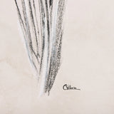 Dandelion Drawing II by Mercana Studio a Hand Embellished Textured Canvas by Mercana at Eve Furniture
