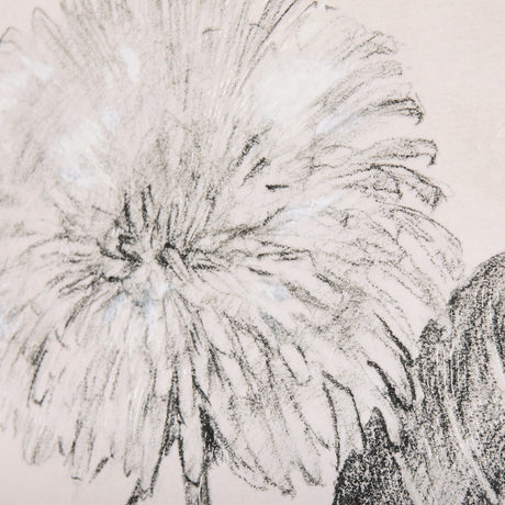 Dandelion Drawing II by Mercana Studio a Hand Embellished Textured Canvas by Mercana at Eve Furniture