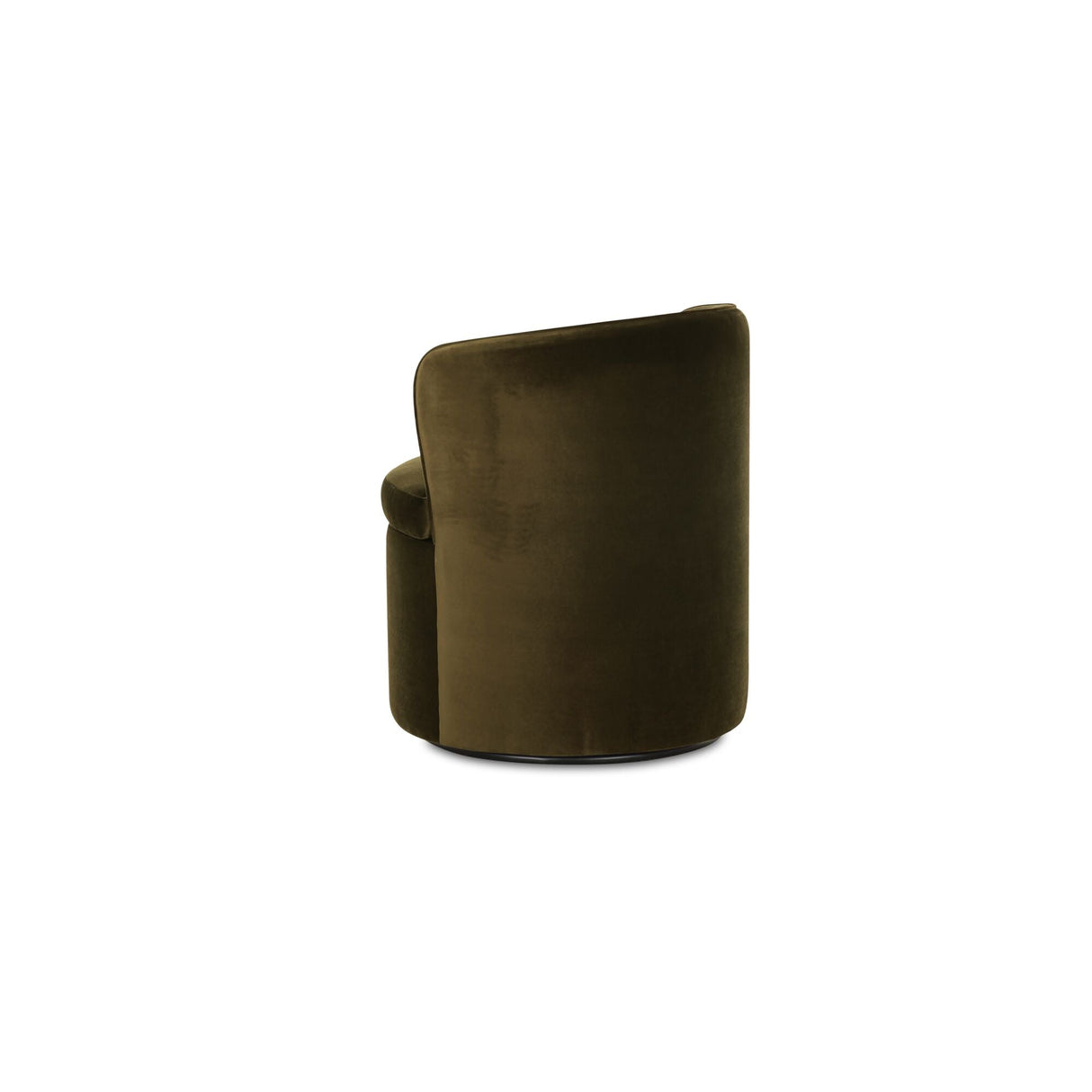 Dane Faux Green Mohair Swivel Dining Chair by Moe's Home at Eve Furniture