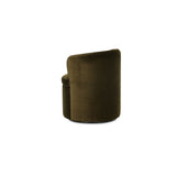 Dane Faux Green Mohair Swivel Dining Chair by Moe's Home at Eve Furniture
