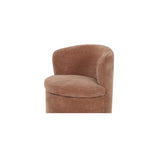 Dane Heritage Pink Swivel Dining Chair by Moe's Home at Eve Furniture