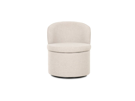 Dane Oatmeal Swivel Dining Chair by MOES at Eve Furniture