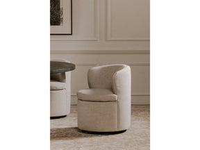 Dane Oatmeal Swivel Dining Chair by MOES at Eve Furniture