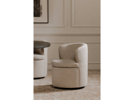 Dane Oatmeal Swivel Dining Chair by MOES at Eve Furniture